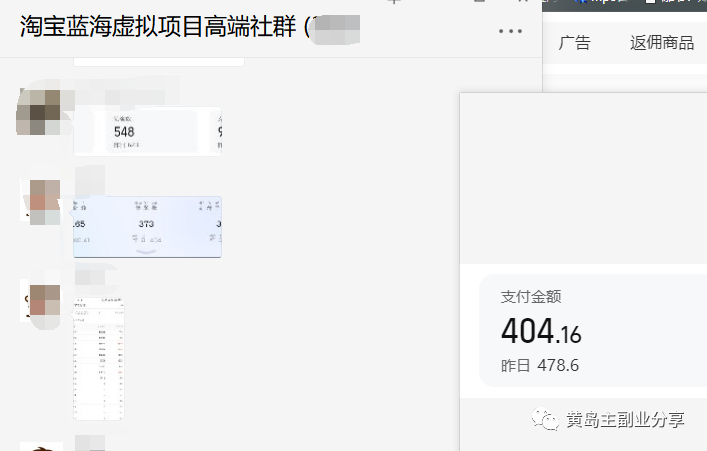 淘宝蓝海虚拟项目陪跑训练营5.0:单天478纯利润(无水印)