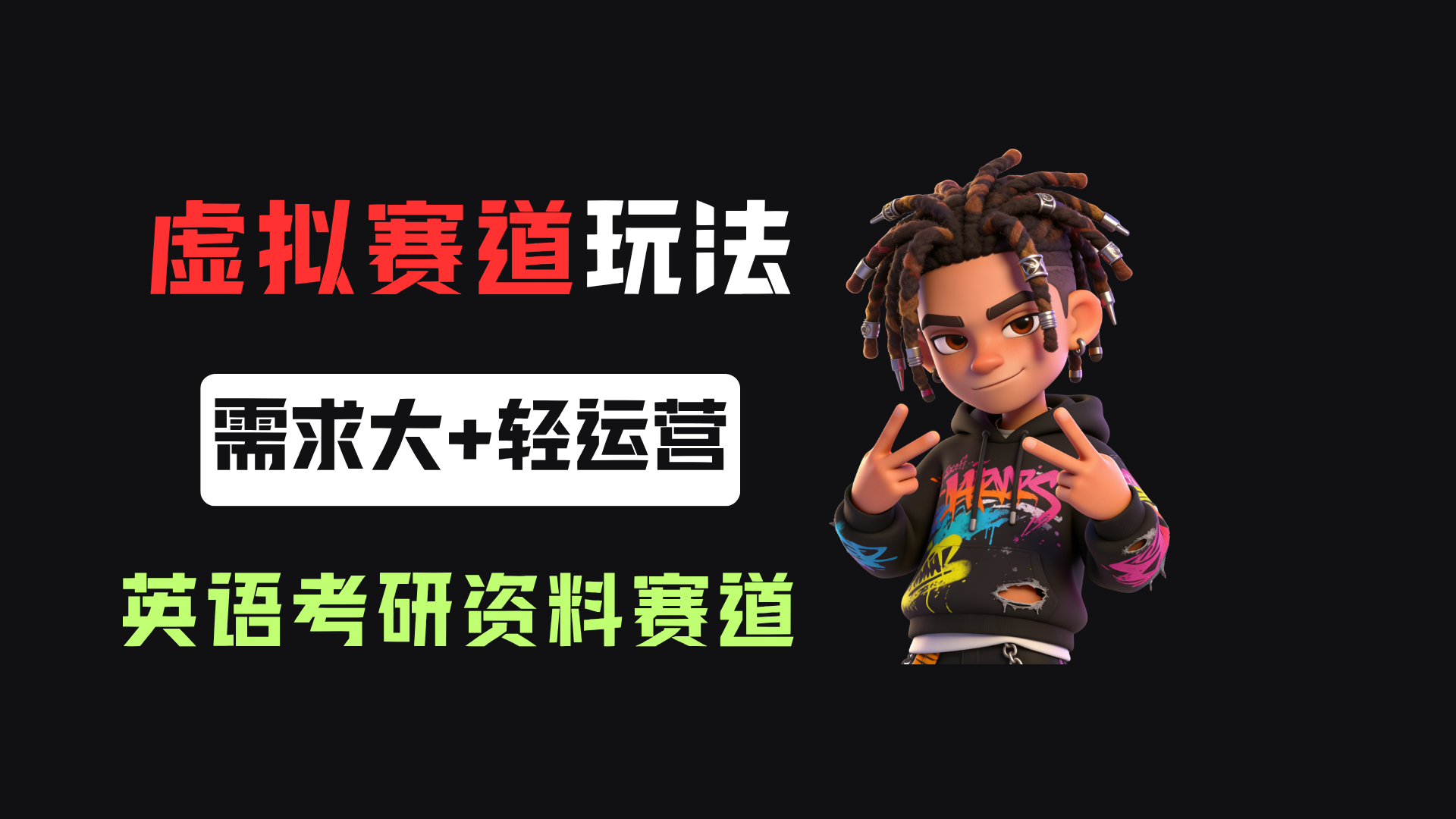 小红书卖英语考研资料，客单价9.9，250天卖了16w!