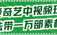 爱奇艺中视频玩法，不用担心版权问题（详情教程+一万部素材）
