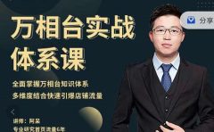 阿呆-万相台实战体系课,帮您全面掌握万相台知识体系