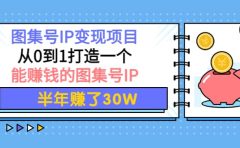图集号IP变现项目:从0到1打造一个能赚钱的图集号IP