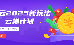 网易云云梯计划 杀疯了 每天几分钟月入3w+