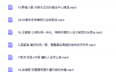 千万粉丝网红教你打造超级IP,人设打造经营粉丝数量快速飙升