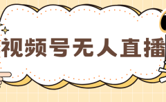视频号做无人直播,月入一万+