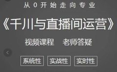 阳光·千川与直播间运营从0开始走向专业，93节完整版