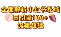 小红书私域引流 每天加100+