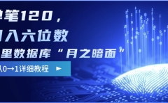 阿里数据库“月之暗面”影评撰写，边追剧边赚钱，单笔120，从0→1，月入六位数