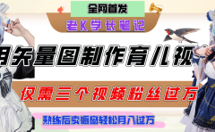 用矢量图制作育儿知识，条条爆款，每条点赞破万，实操仅需10分钟，熟练后卖橱窗育儿资料轻松过万