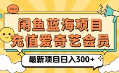 矩阵咸鱼掘金 零成本售卖爱奇艺会员 傻瓜式操作轻松日入三位数