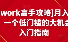 月入1-4万，一个低门槛的大机会，入门指南