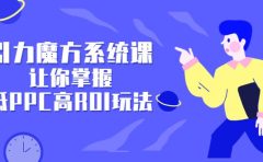 引力魔方系统课,让你掌握低PPC高ROI玩法,价值299元