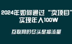 2024年如何通过“卖项目”实现年入100W