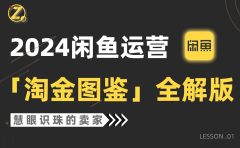 2024闲鱼运营，【淘金图鉴】全解版