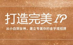 打造完美IP：从小白到女神，建立专属你的金字塔招牌（15节课）