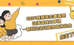 2024视频号夫妻情感动漫变现分享课 一套玩法全过程给你讲出来（教程+素材）