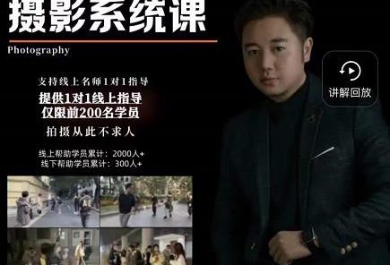 手机服装摄影必修课,服装人的第一套摄影系统课,学服装拍摄看超哥就够了