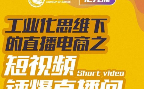 尼克派·工业化思维下的直播电商之短视频锤爆直播间，听话照做执行爆单