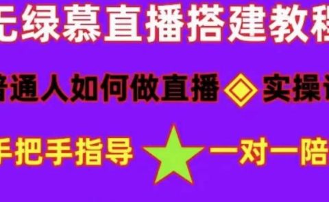 普通人怎样做抖音，新手快速入局 详细攻略，无绿幕直播间搭建 快速成交变现