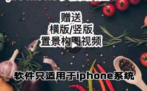 漆十二美食摄影,25节promovie实操高手课节