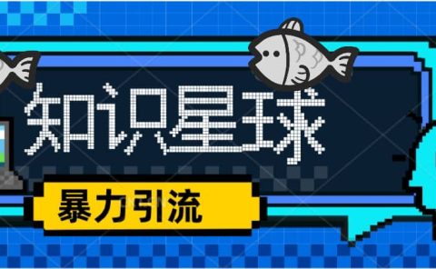 价值1980，知识星球课程，流量堆积器，冷门暴力引流项目，全网最新玩法