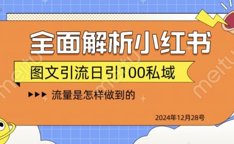 揭秘全网最火小红书引流日引100+