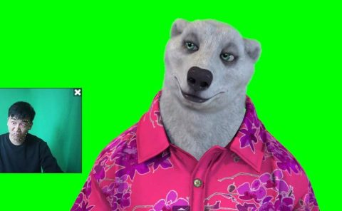 实时直播换脸卡通形象出镜,卡通形象面部捕捉(软件+教程)