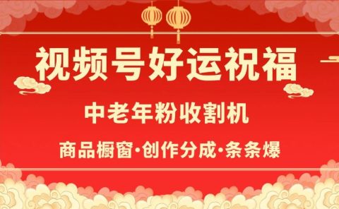视频号最火赛道，商品橱窗，分成计划 条条爆