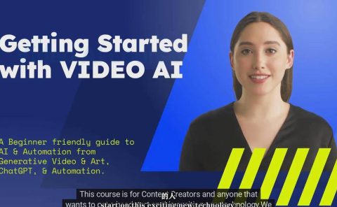 如何使用AI人工智能制作生成人物视频课程-11节课-中英字幕