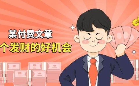 某付费文章《讲个发财好机会》拆解单月营业额千万的玄学生意