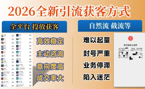 【首发】打破获客壁垒,如何利用投放实现财富自由与事业升级