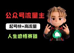 公众号流量主之人生感悟赛道，起号快+高流量，单日阅读10w+，流量主收益翻倍！